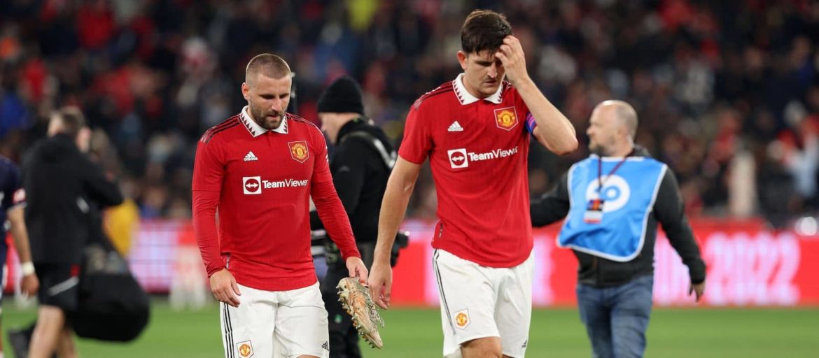 Harry Maguire and Luke Shaw