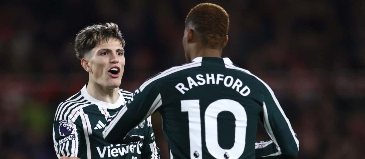 Alejandro Garnacho and Marcus Rashford