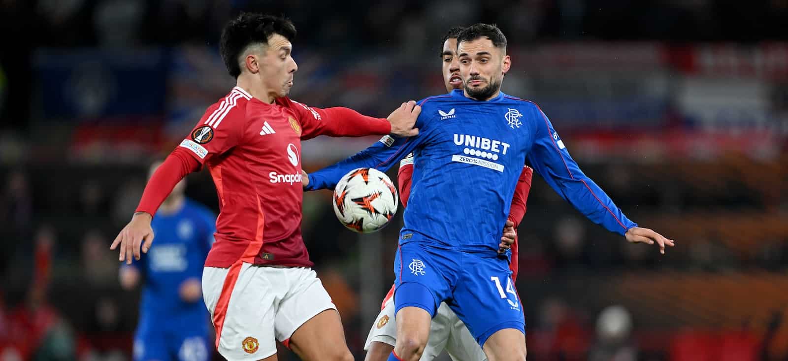 Lisandro Martinez deadly at both ends as Man United beat Rangers