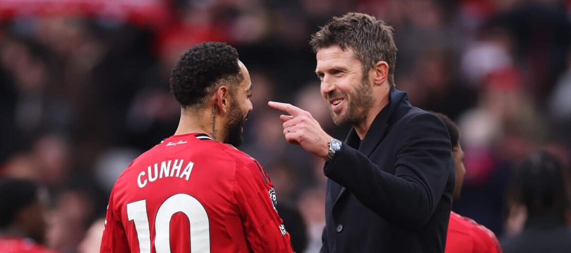 Picture of Michael Carrick and Cunha