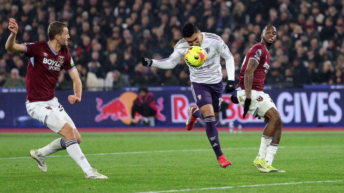 Casemiro: Milestone moment for Man United star in West Ham draw