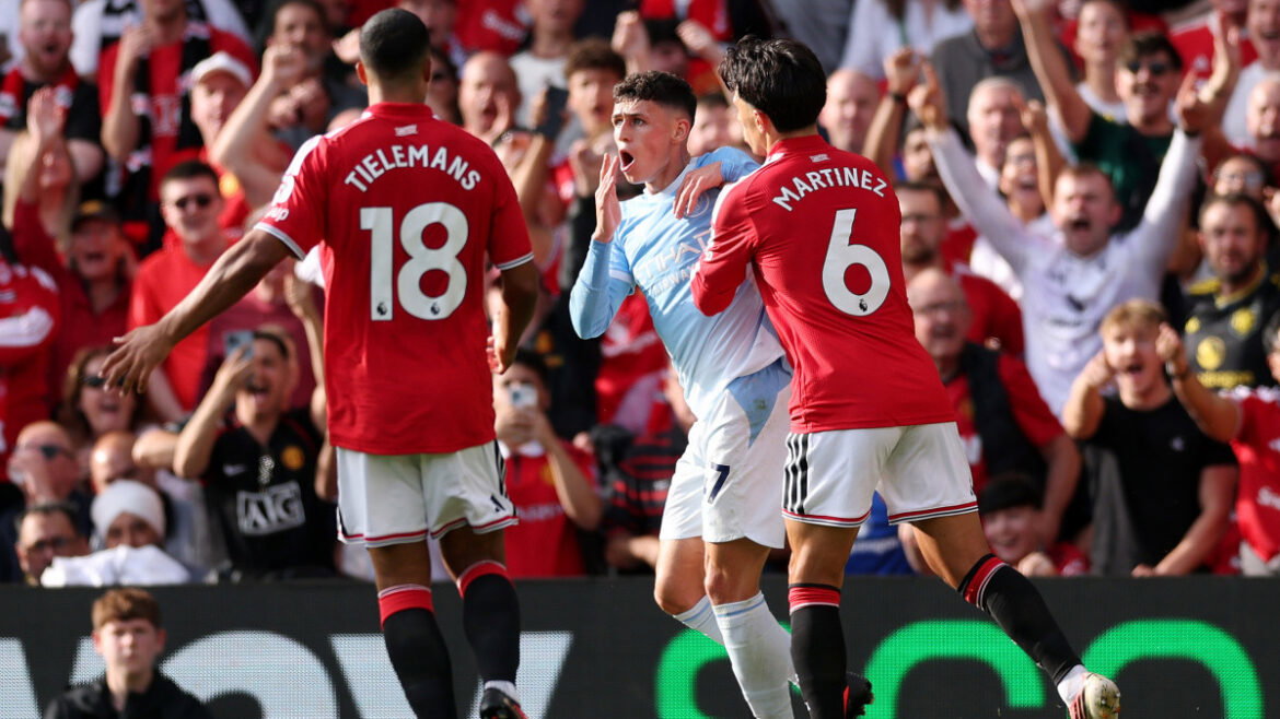 Picture of Foden red card