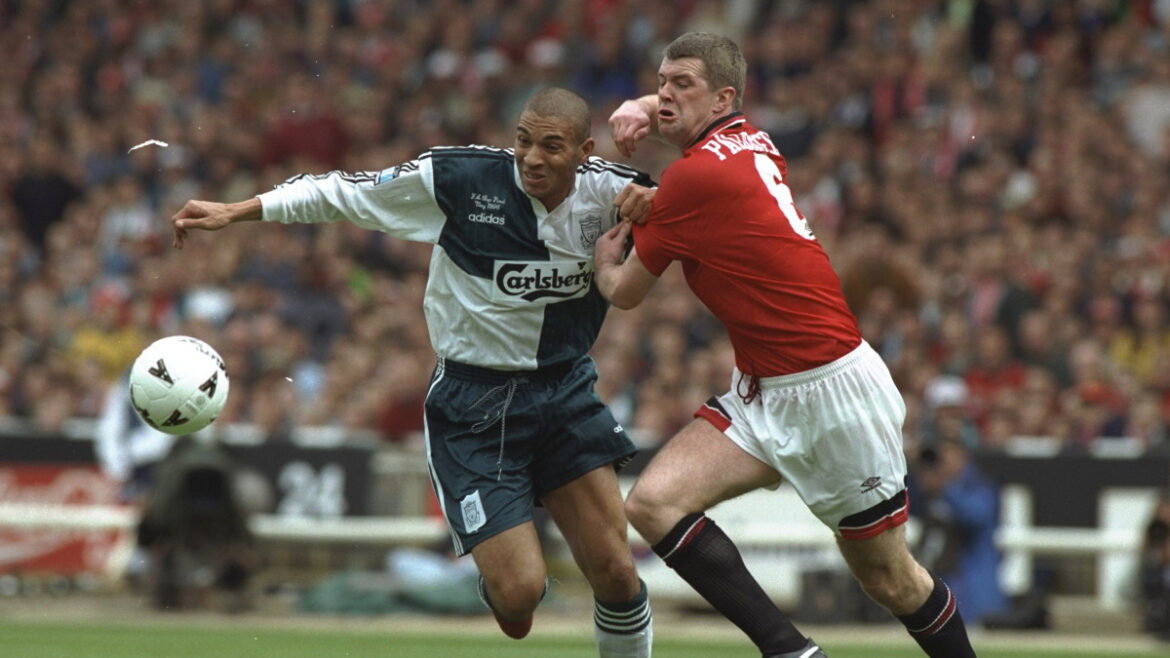 Picture of Stan Collymore and Gary Pallister