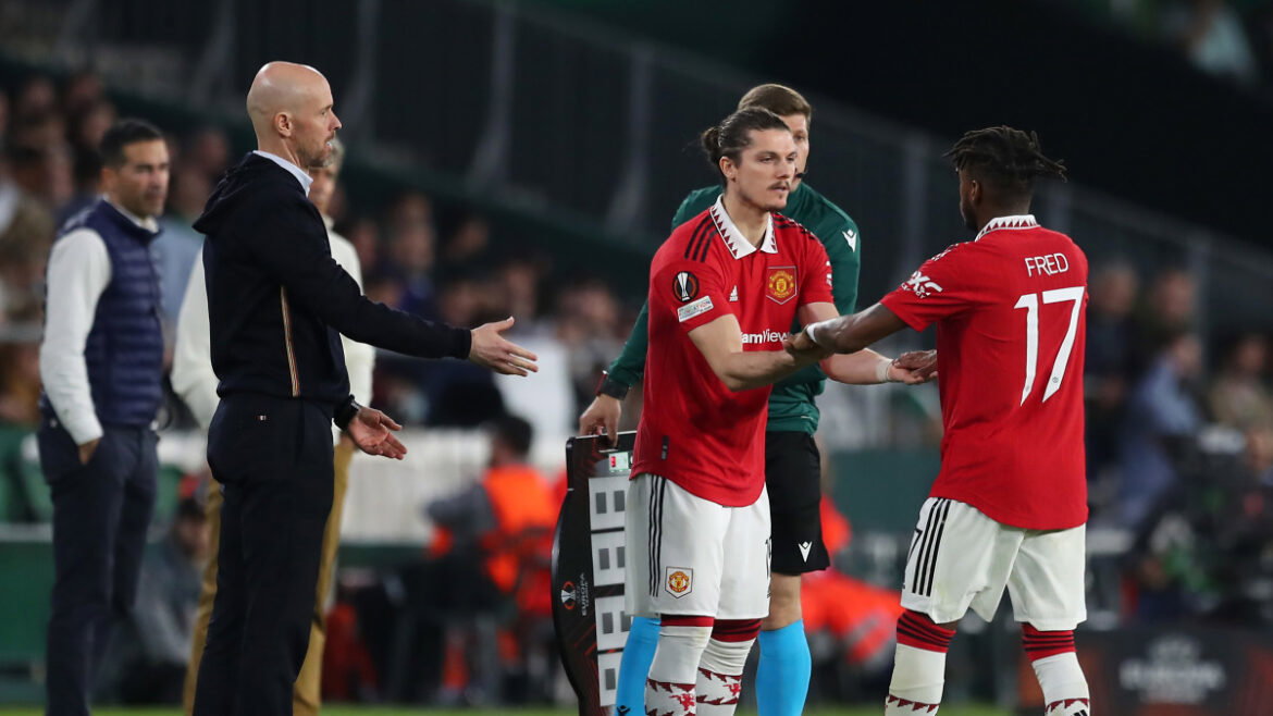 Picture of Erik Ten Hag Fred Marcel Sabitzer