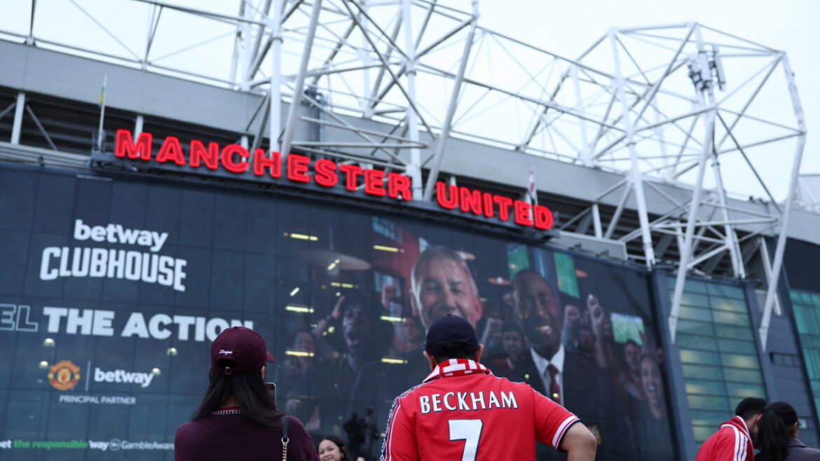 Picture of Old Trafford stadium